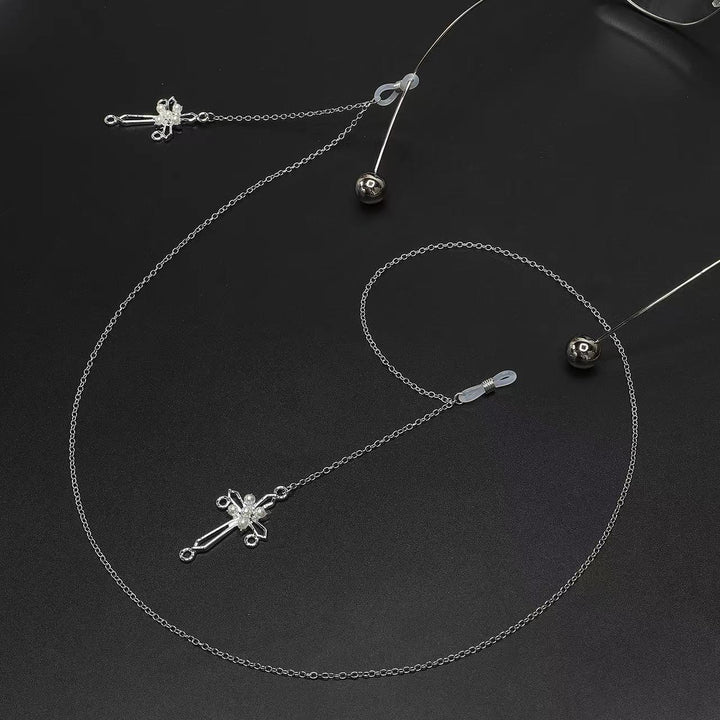 Cross Pendant Chain Earrings Stornfield