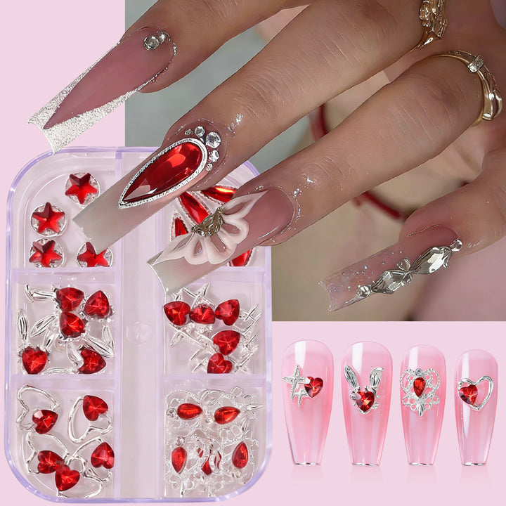 Decorative 3D Nail Art Charms Set