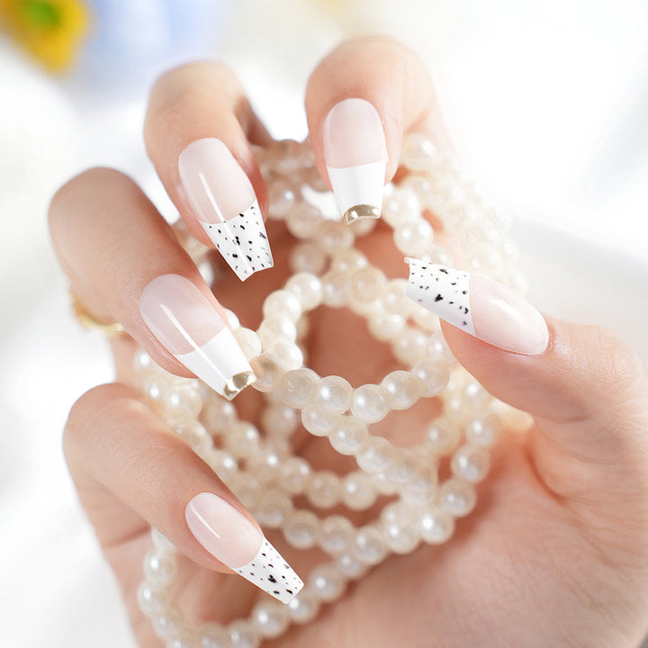 French Tip Decorative Nail Set Stornfield
