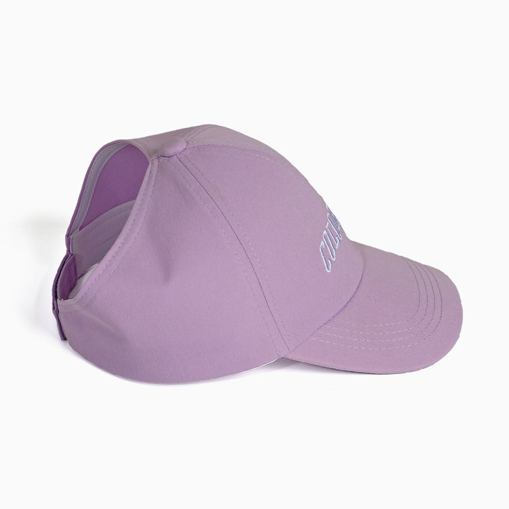 Ladies sporty cotton cap with front embroidery Stornfield