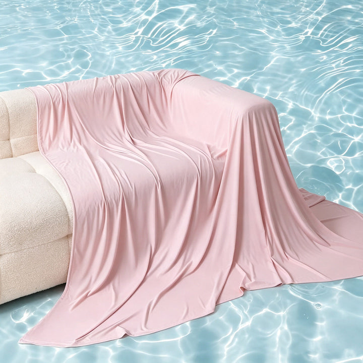 Unisex nan extra soft stretch sofa blanket made of microfiber as a versatile sofa cover Stornfield