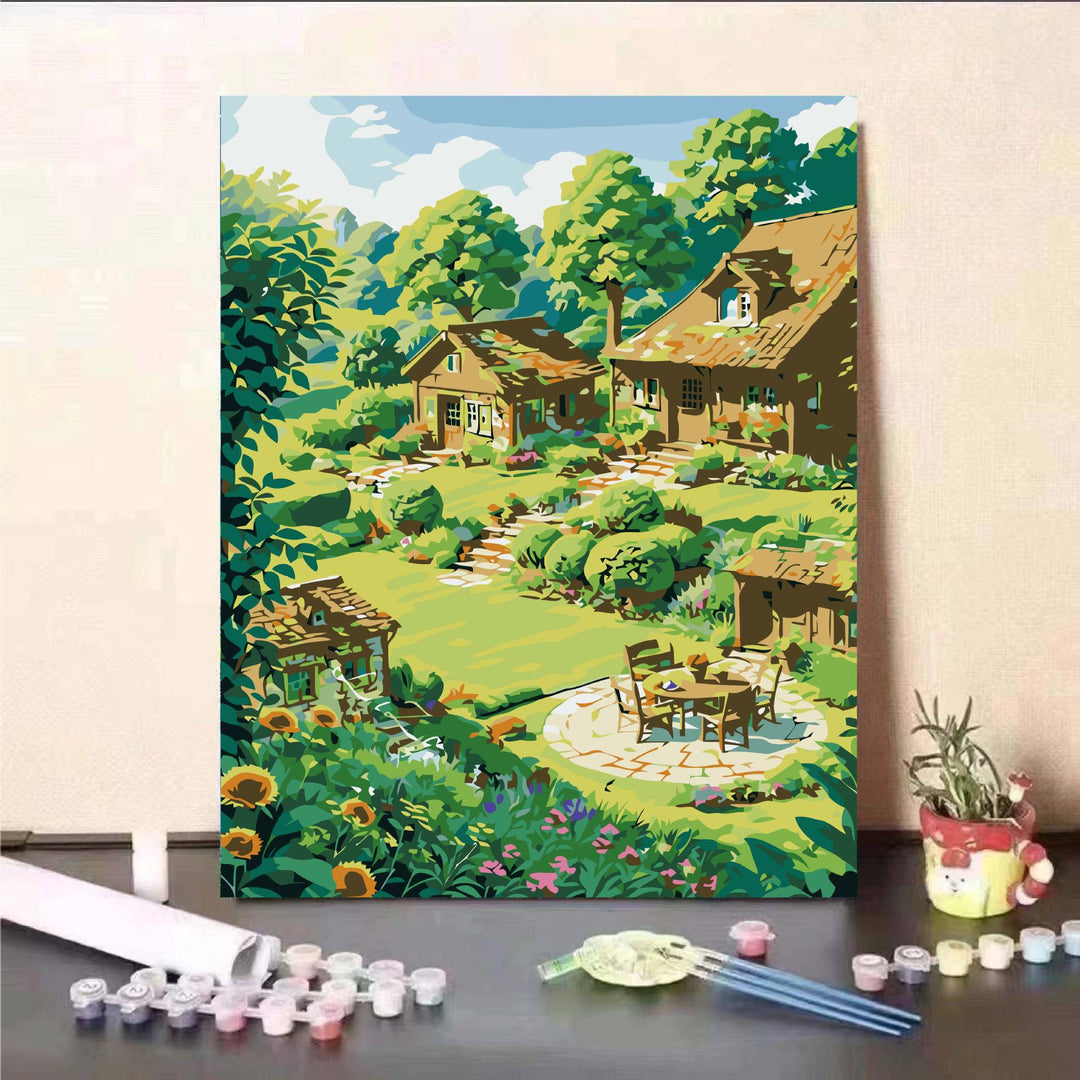 DIY Scenic Landscape Paint by Numbers Kit Stornfield
