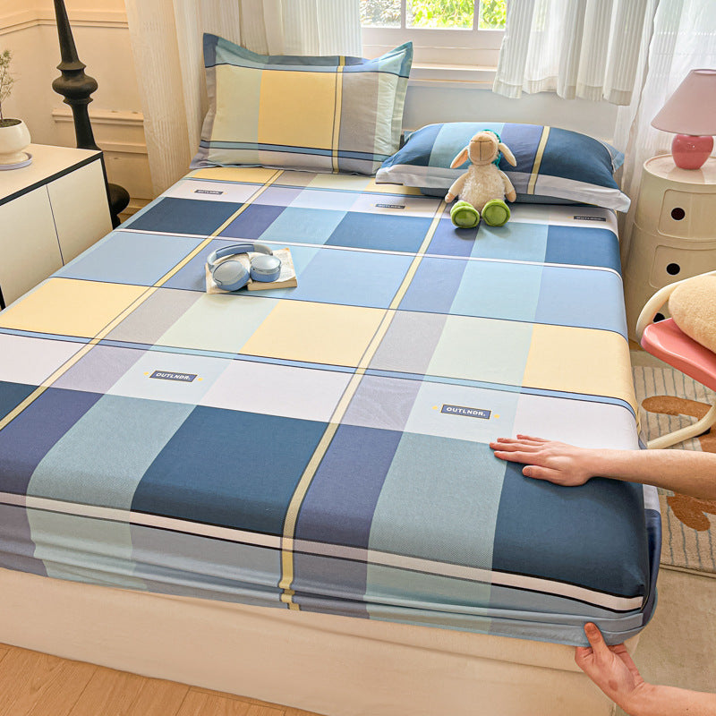 Floral Patterned Fitted Sheet Set