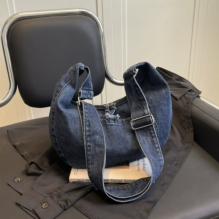 Chic Denim Shoulder Bag Stornfield