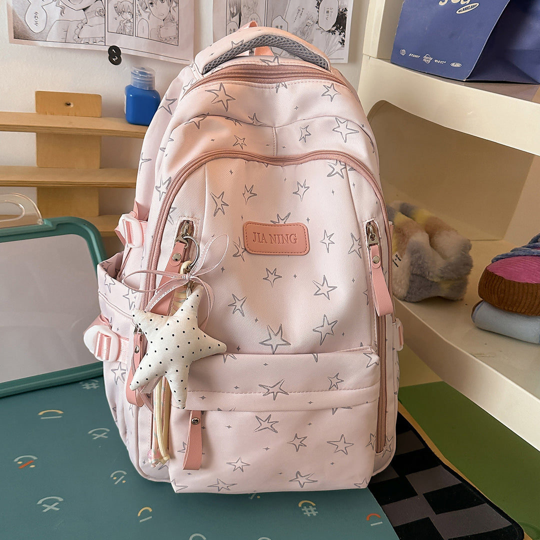Multi-Functional Star-Embellished Backpack Stornfield 1791205930