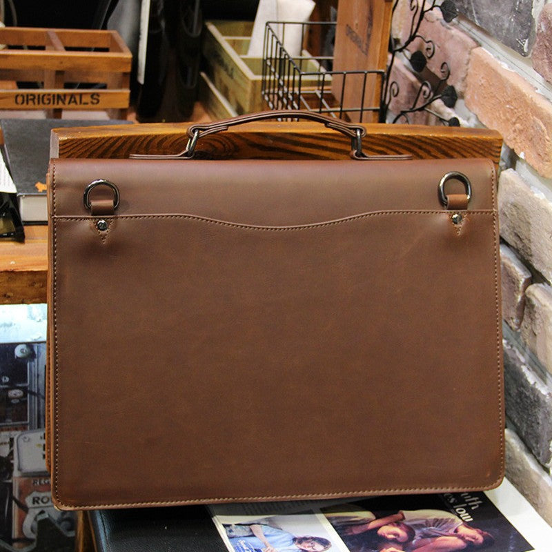 Briefcase Made of High-Quality Synthetic Leather Stornfield