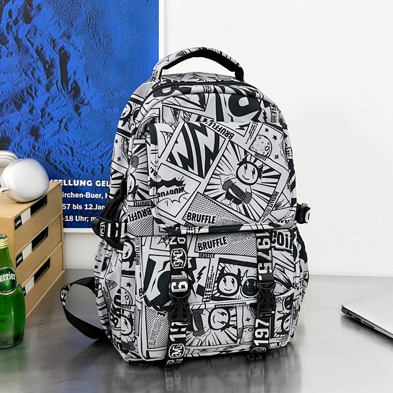 Urban Graphic Print Backpack Stornfield