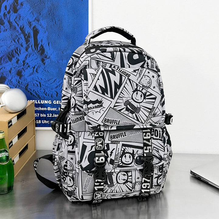 Urban Graphic Print Backpack Stornfield
