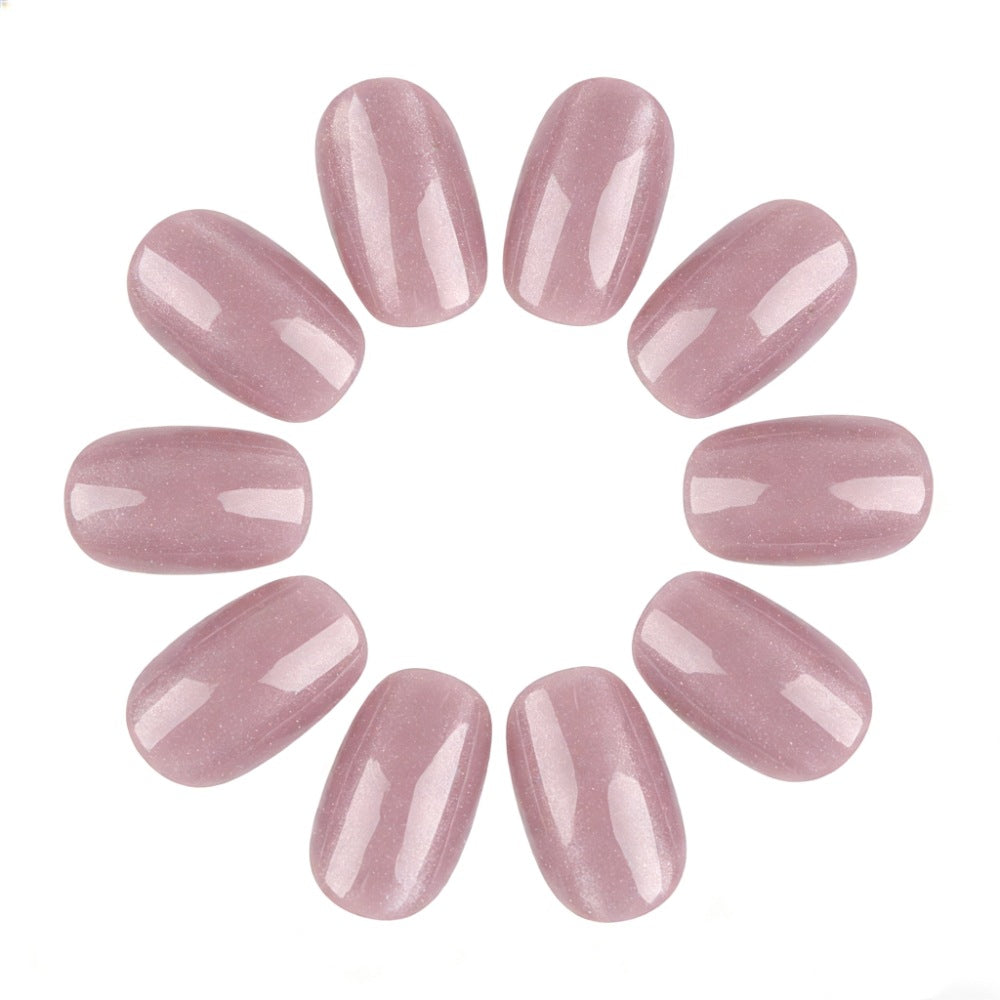 Glittering Glossy Press-On Nails Stornfield