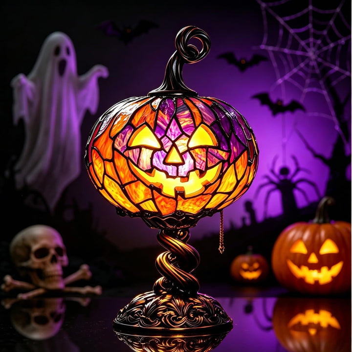 Decorative Halloween Pumpkin Lamp Stornfield