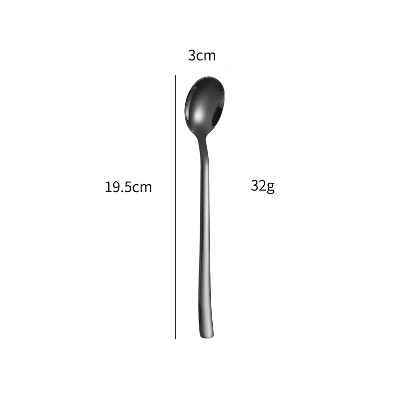 More elegant and ergonomic dessert spoon made of high-quality stainless steel Stornfield