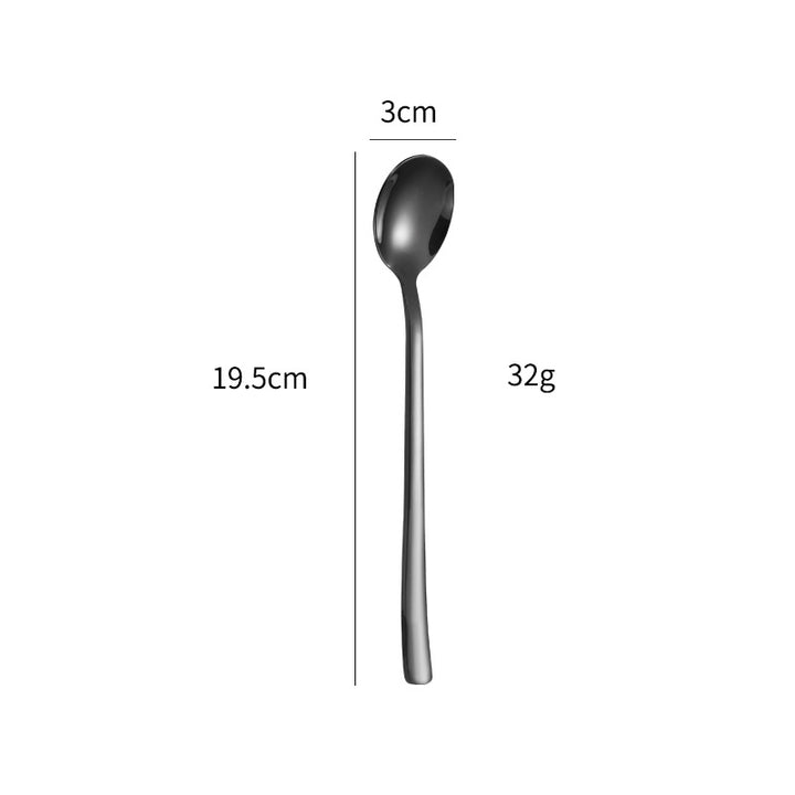 More elegant and ergonomic dessert spoon made of high-quality stainless steel Stornfield