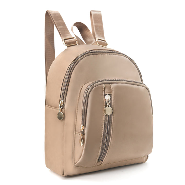 Backpack with striking skull and rose motif Stornfield