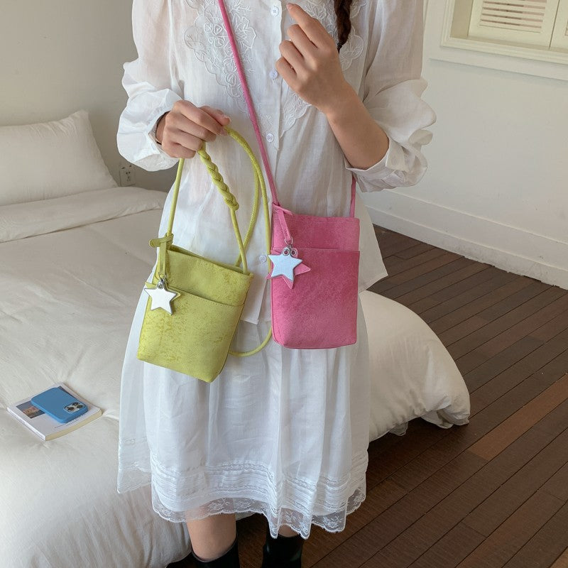 Fashionable shoulder bag with braided shoulder strap Stornfield
