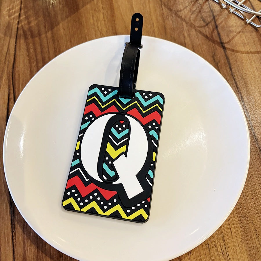 Playful Alphabet Luggage Tag Stornfield