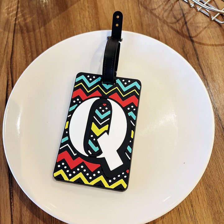 Playful Alphabet Luggage Tag Stornfield
