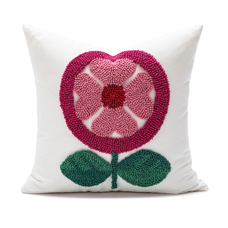 Women Decorative Pillowcase with Heart Pattern Stornfield