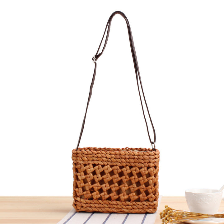 Handcrafted straw (shoulder bag) Stornfield