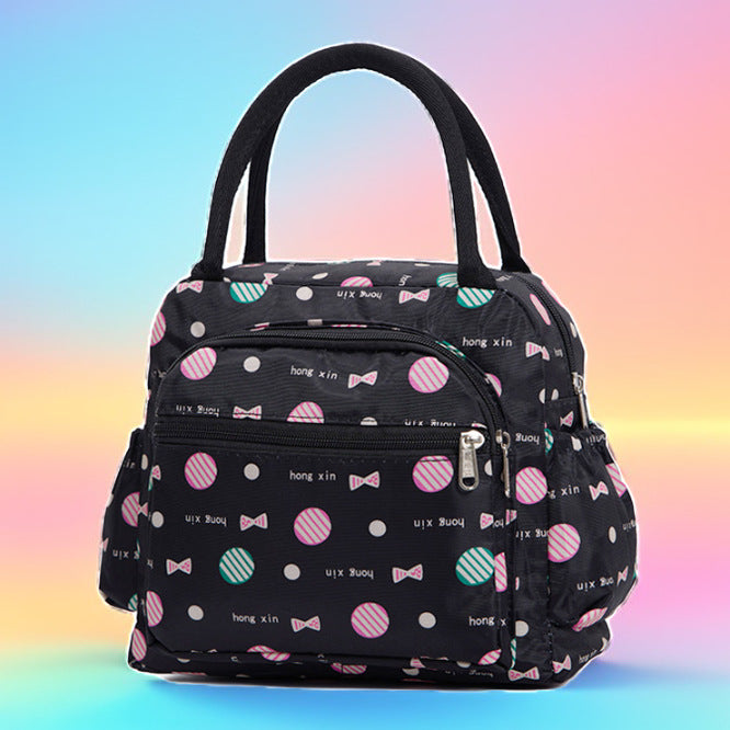 Cat Print Insulated Lunch Bag Stornfield