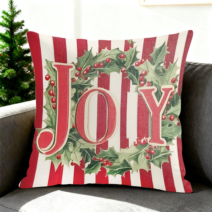 Festive Holiday Decor Pillow