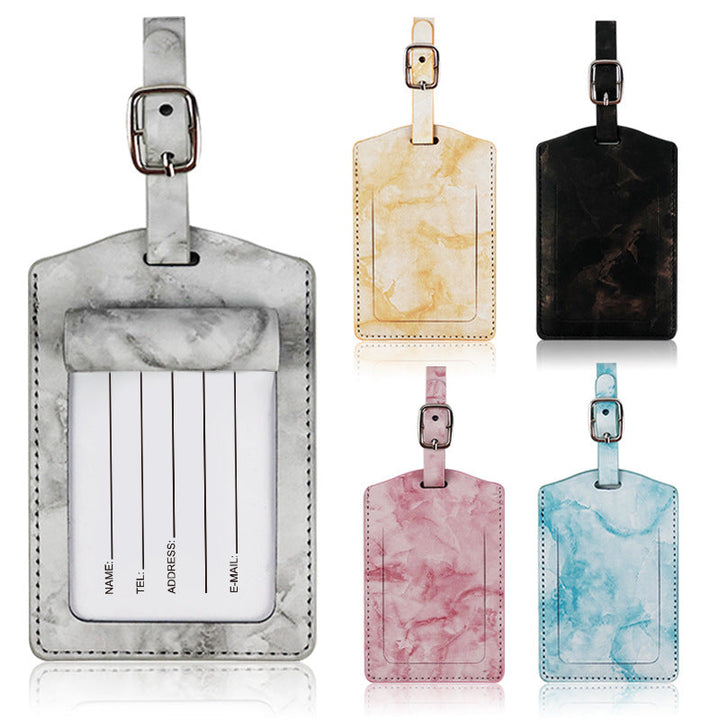 Marble Pattern Luggage Tag Stornfield