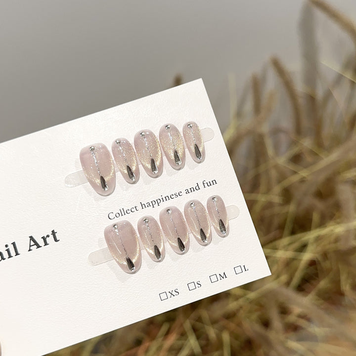 Elegant Press-On Nail Art Collection