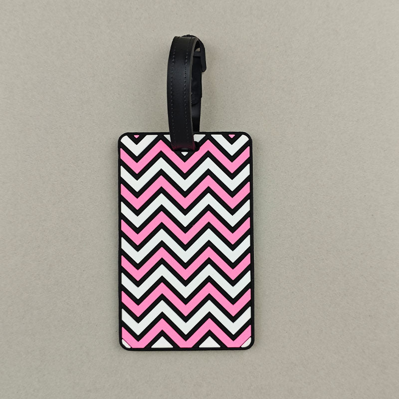 Unisex Chevron Pattern Travel Luggage Tag Stornfield