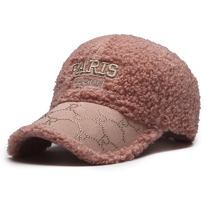 Women's Plush Faux Fur Baseball Cap Stornfield