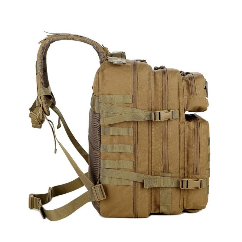 Tactical Backpack with Modular Compartment System and Reinforced Carry Handle Stornfield