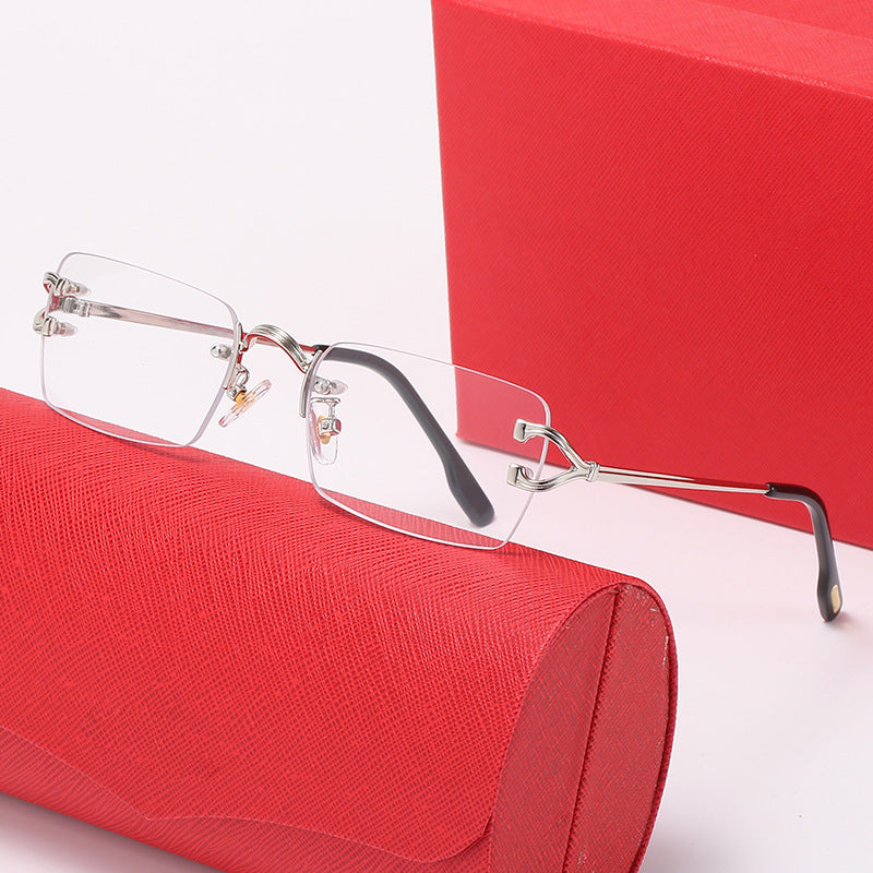 Women's fashionable correction glasses with elegant metal frame and comfortable nose pads Stornfield