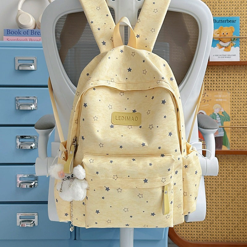 Star-Patterned Casual Backpack Stornfield 1791205141