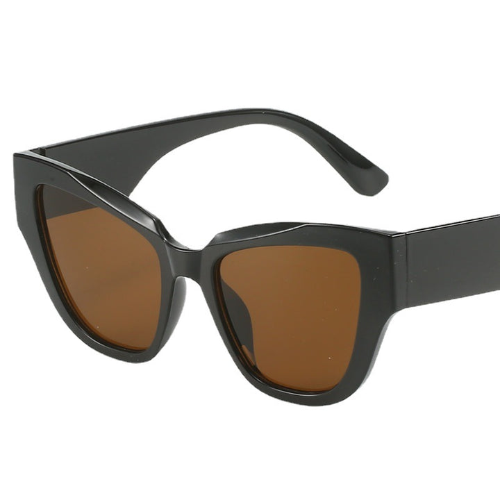 Women's Cat Eye Sunglasses with extravagant Leopard Print Stornfield
