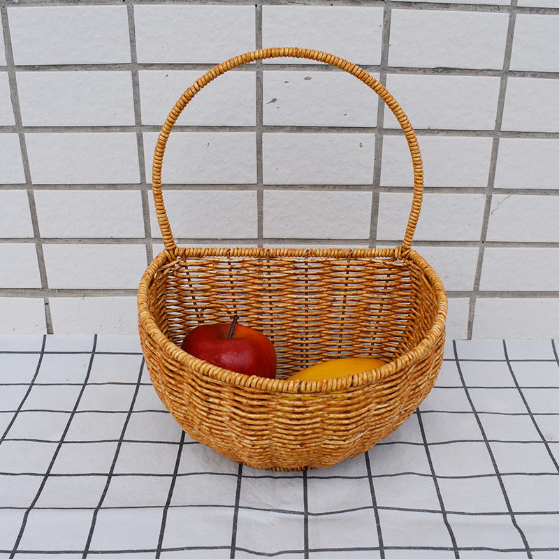 Handcrafted Storage Wicker Basket Stornfield