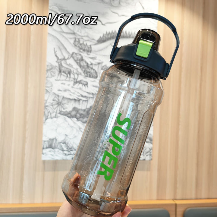 Women's practical water bottle with large capacity and leak-proof lid Stornfield