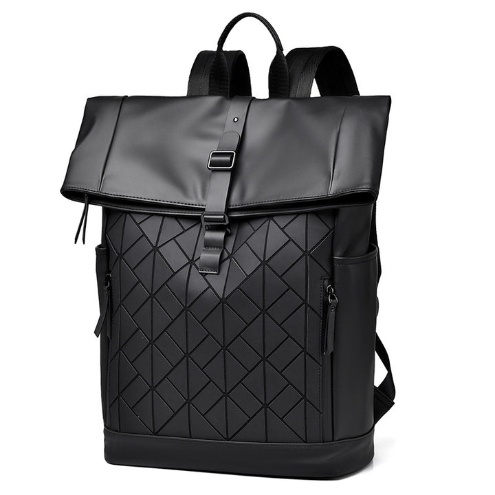 Geometric Patterned Urban Backpack Stornfield