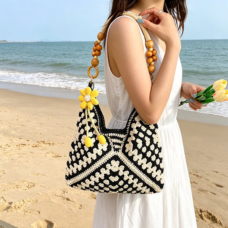 Crochet Decorative Tote Bag Stornfield