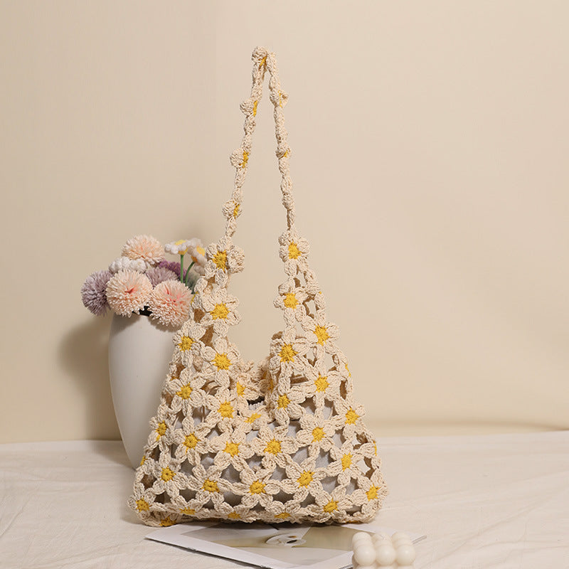 Crocheted flower bag Stornfield