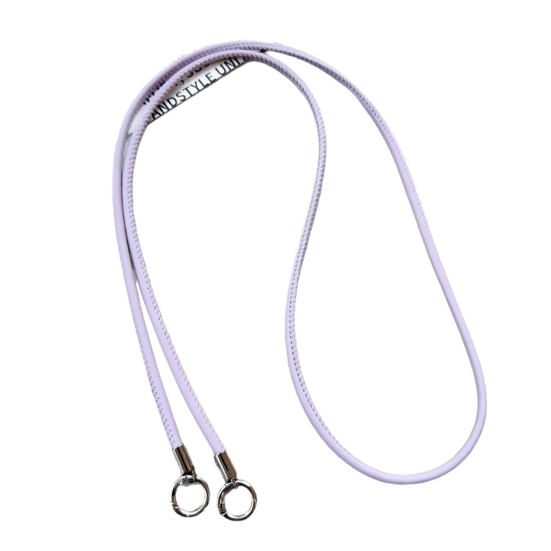Premium Double-Ring Leather Lanyard Stornfield