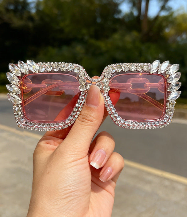 Decorative Rhinestone Embellished Sunglasses Stornfield