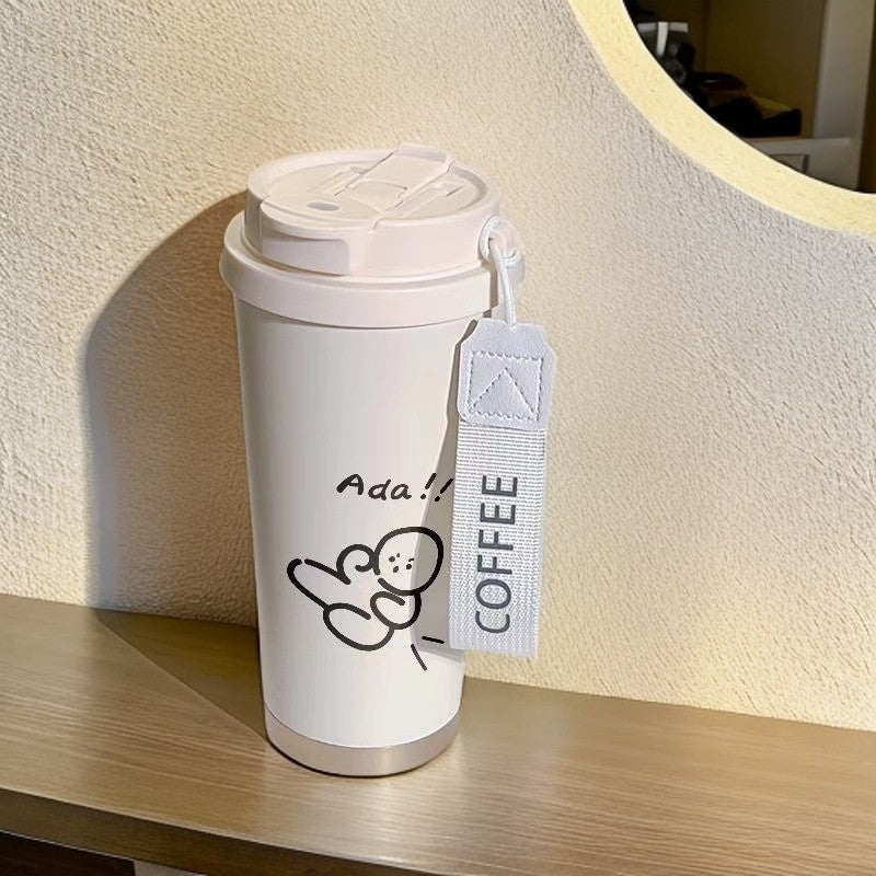 Ladies Insulated Drinking Bottle with Practical Flip Lid and Charming Hello Kitty Design Stornfield