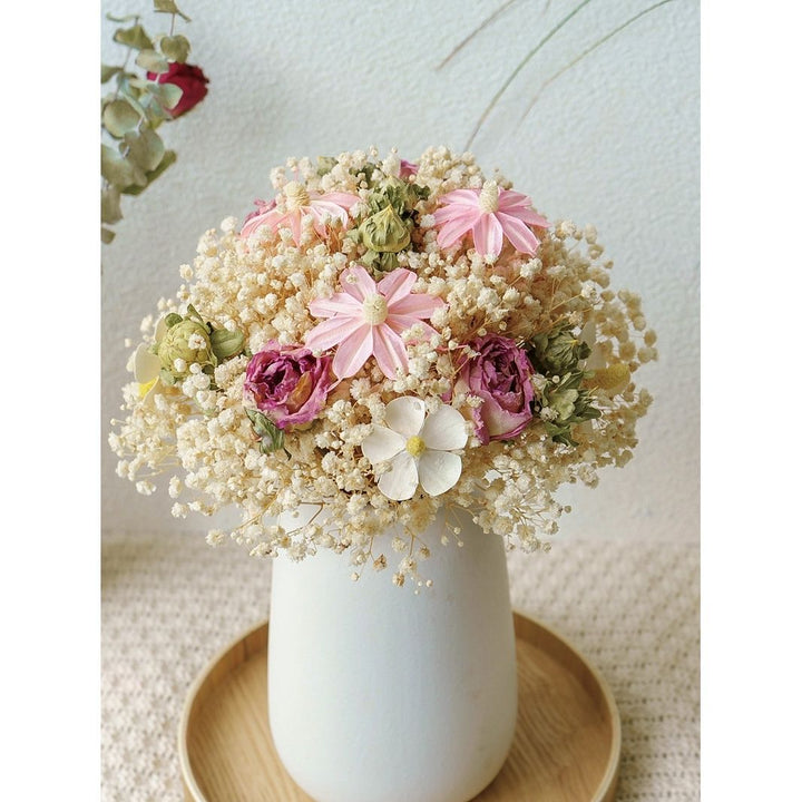 Dried Floral Bouquets with Decorative Accents