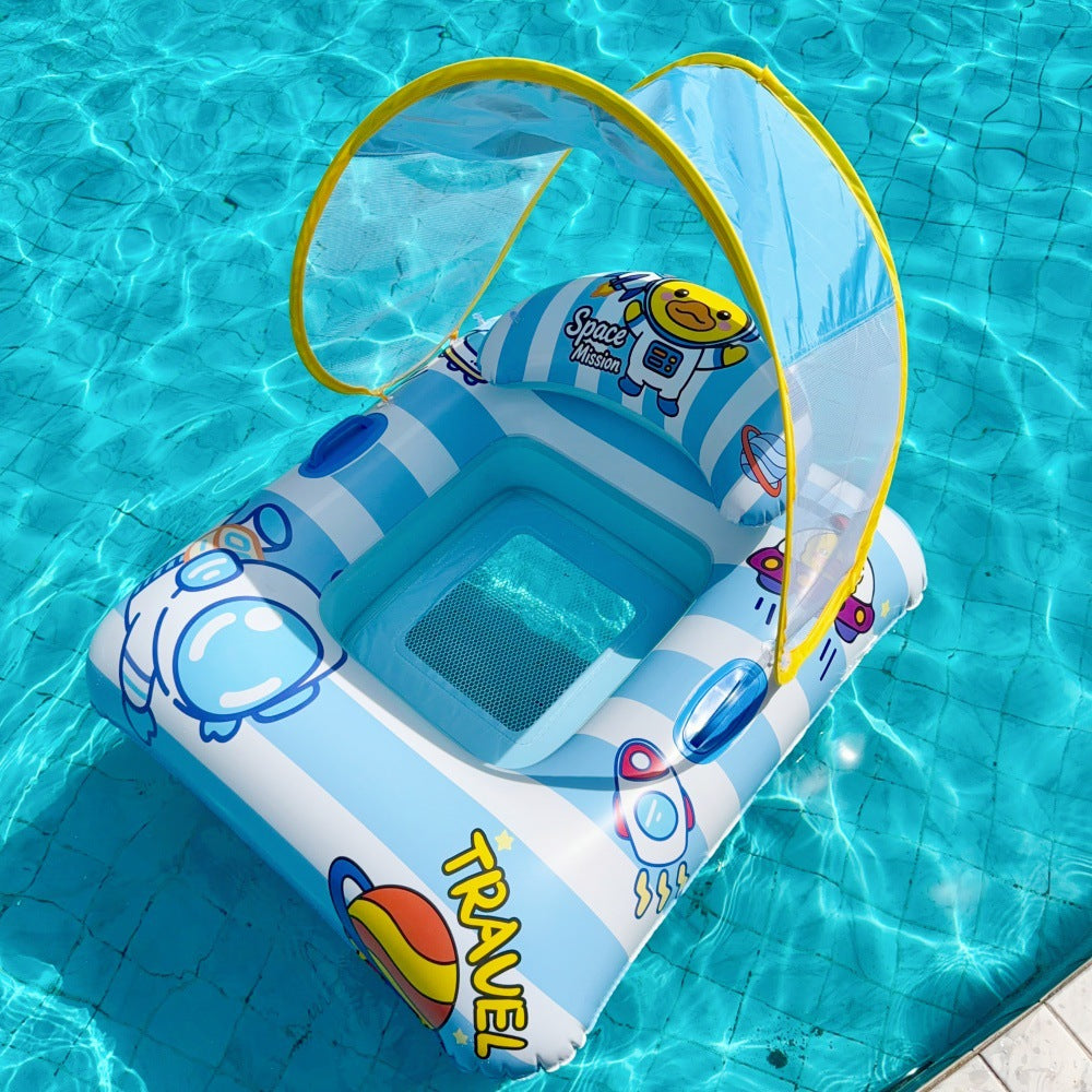 Floating Pool Lounge Chair with Cup Holder Stornfield