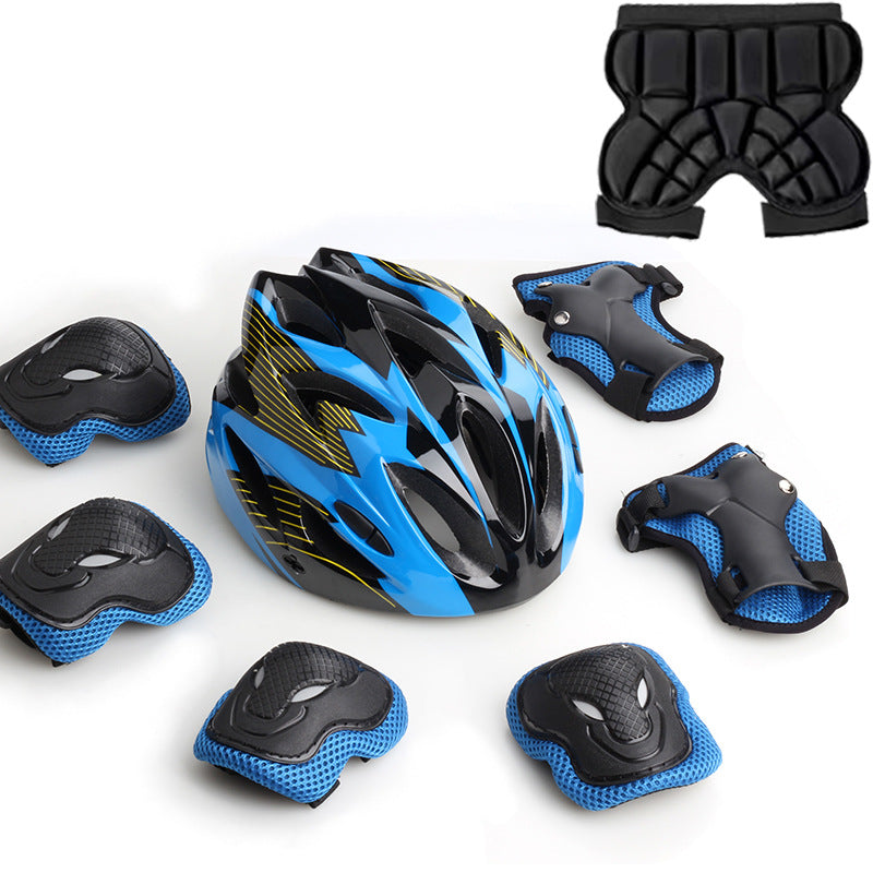 Safety Helmet and Protective Gear Set Stornfield