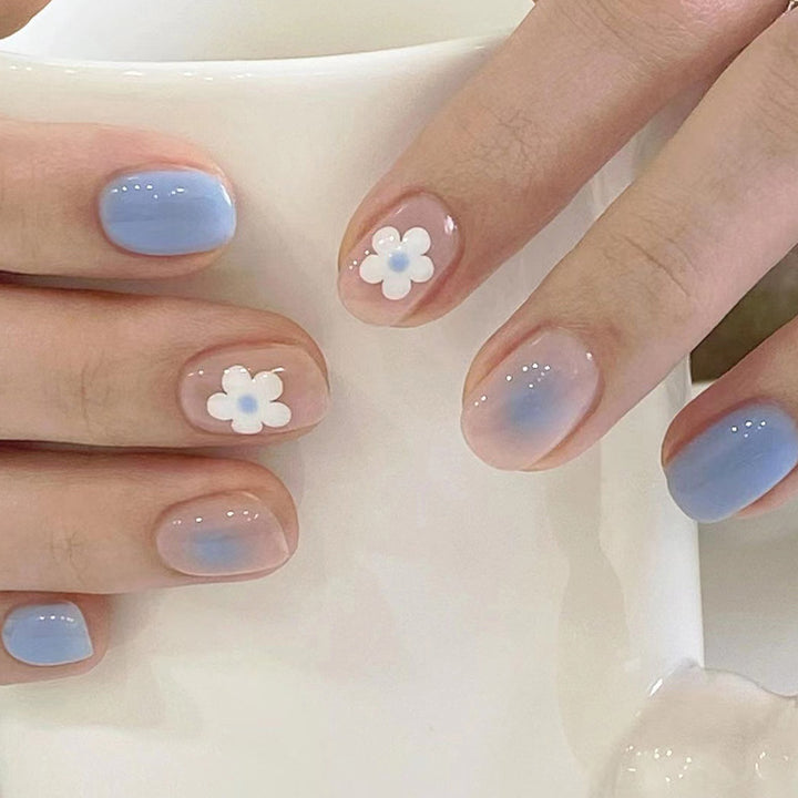 Noble Nail Art with Flower Decoration Stornfield