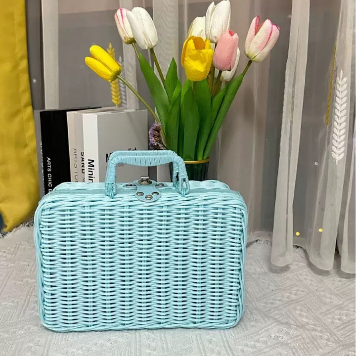 Ladies stylish and practical rattan cosmetic box Stornfield