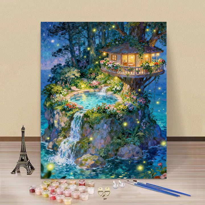 Dreamy Fantasy Landscape Paint by Numbers Kit Stornfield