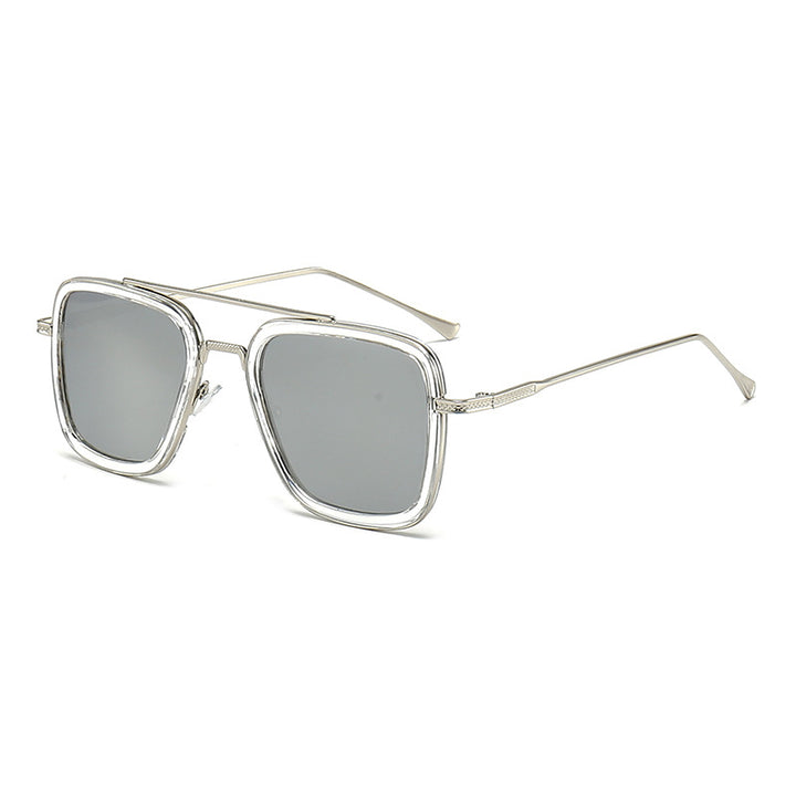 Women's stylish square sunglasses with metallic details Stornfield