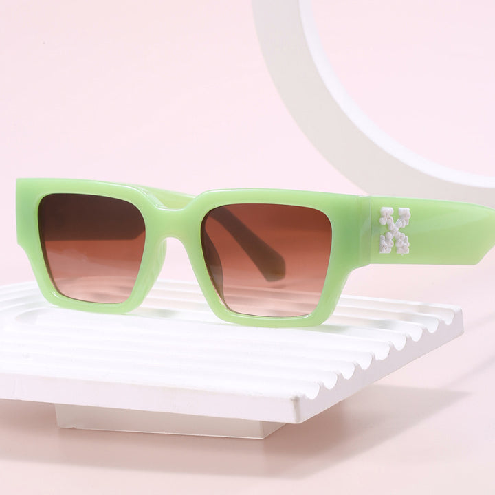 Women stylish oversized sunglasses with unique design Stornfield
