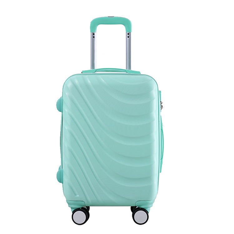 Unisex Stylish Wave-Pattern Hard Shell Carry-on Suitcase Stornfield