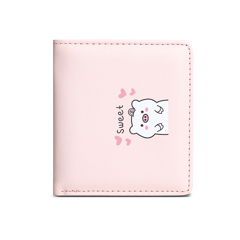 Cute Animal-Themed Card Wallet
